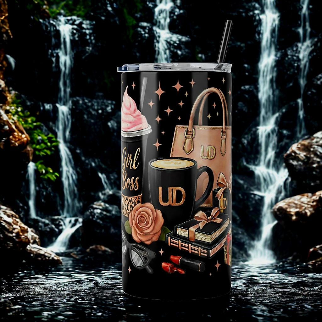 Sip like the CEO you are.  20oz skinny Tumbler