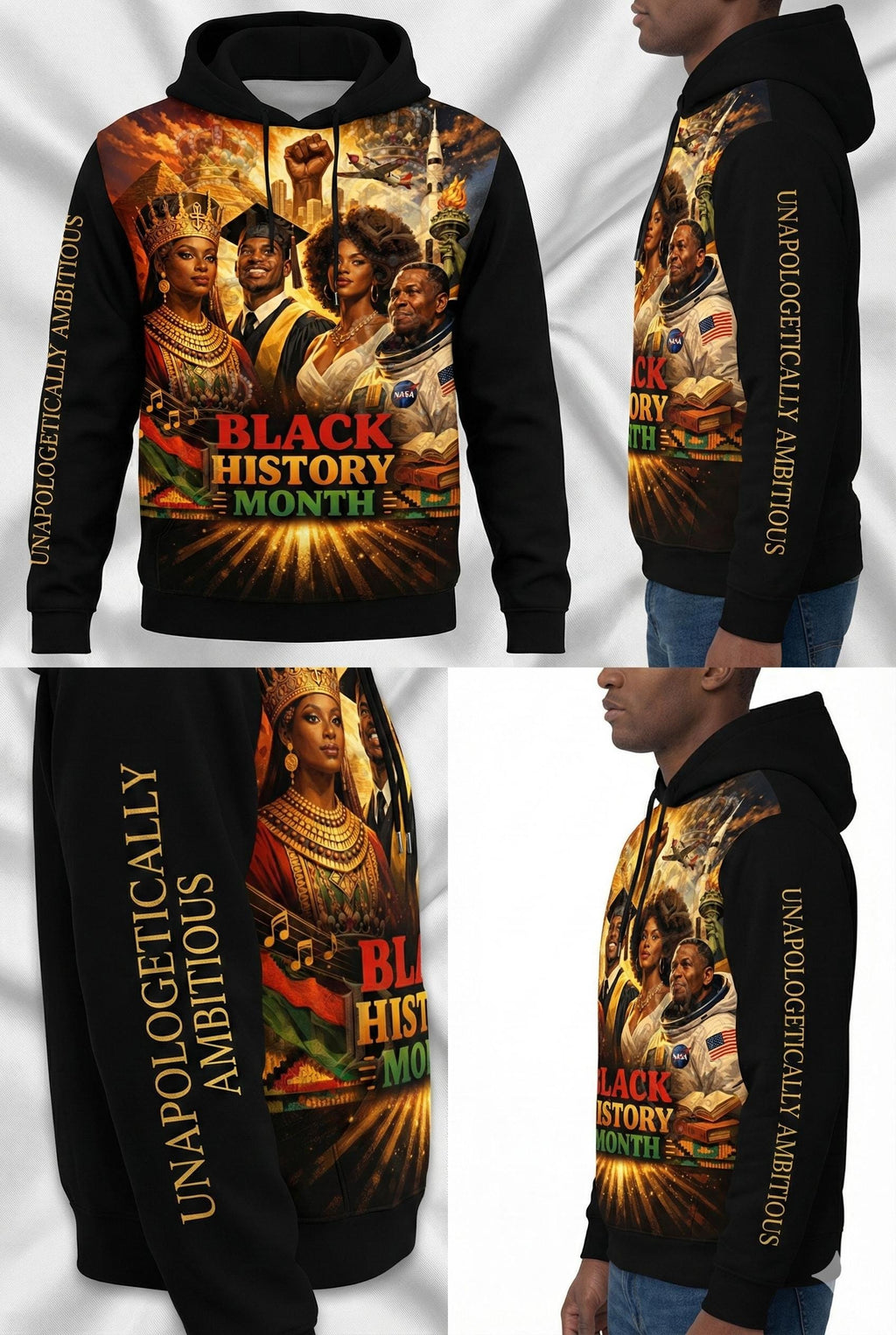 African American History Hoodies