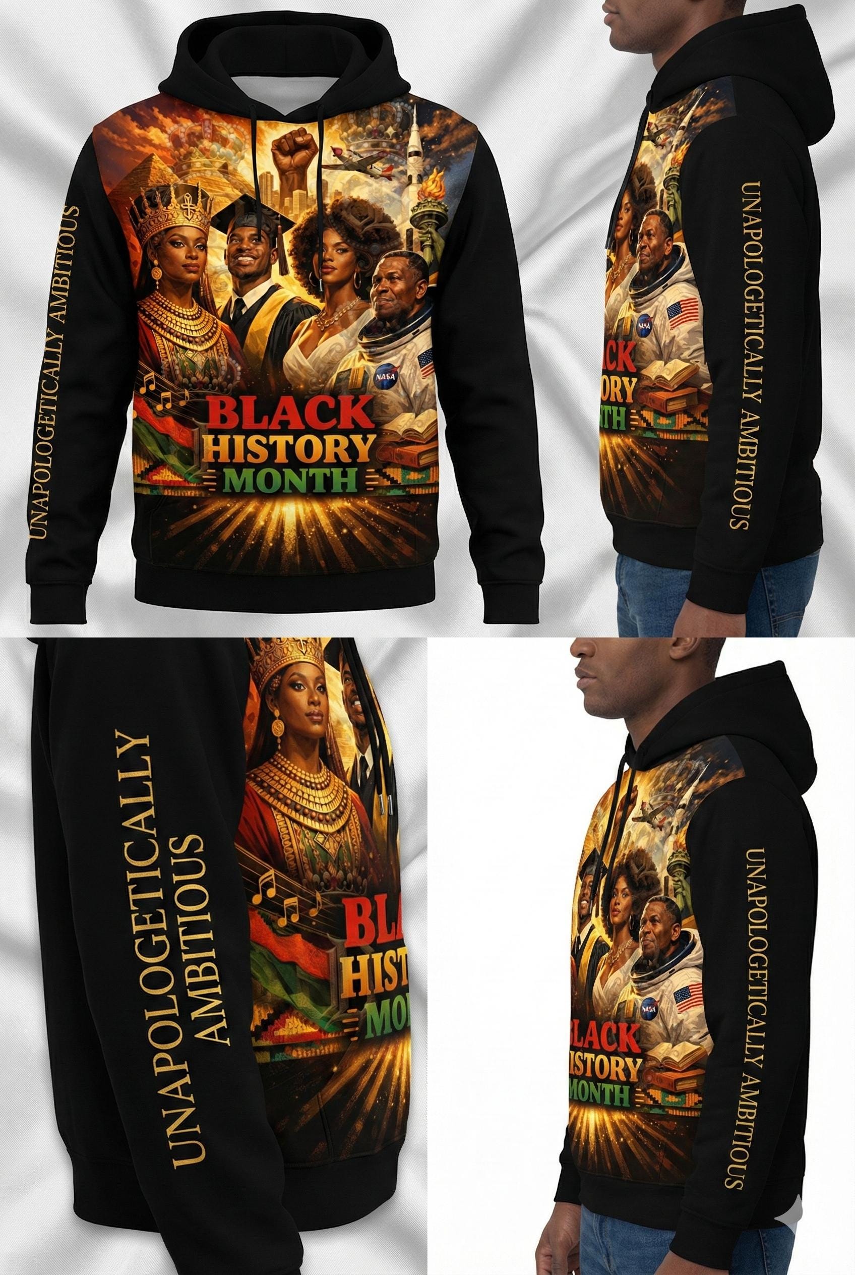 African American History Hoodies