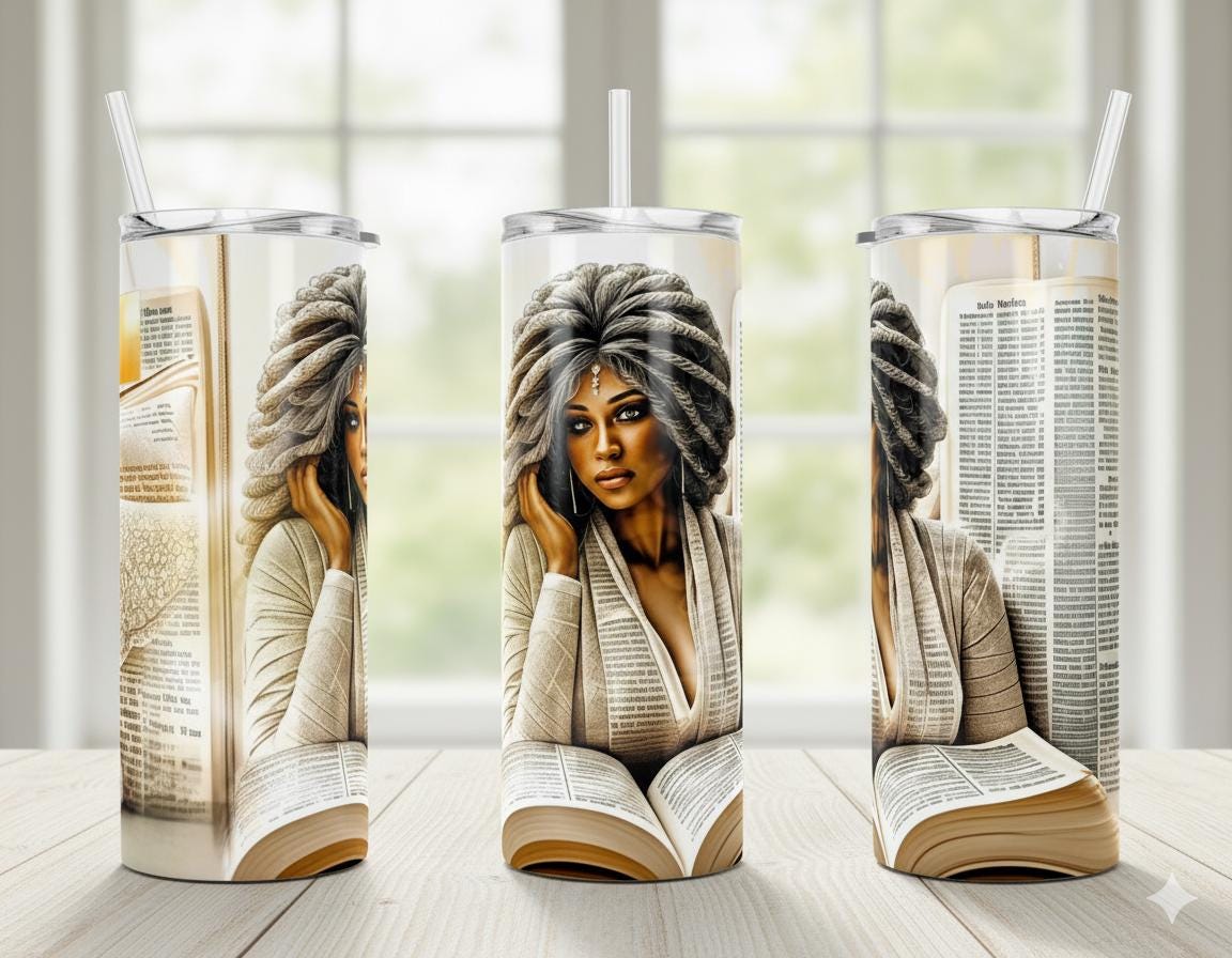Virtuous Woman 20oz Skinny Tumbler – Elegant, Inspirational, Faith-Filled