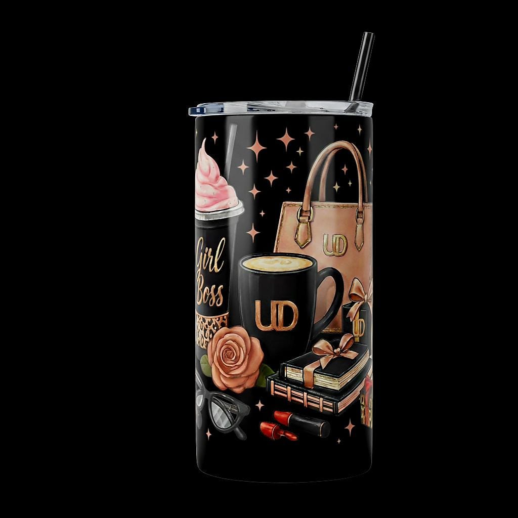 Sip like the CEO you are.  20oz skinny Tumbler